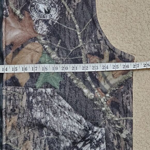 Macks Prairie Wings Mens Size XL Fleece Camo Vest - Picture 10 of 10